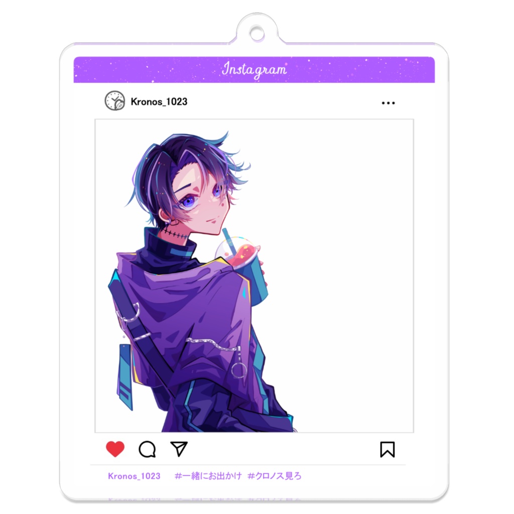 クロノスインスタ風アクキー
