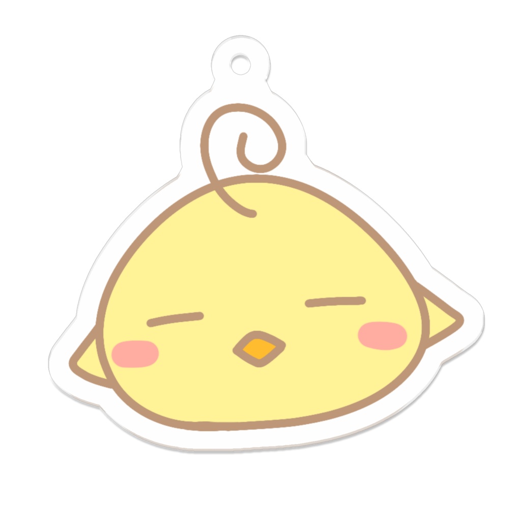 【初期版】ひよこのアクリルキーホルダー
