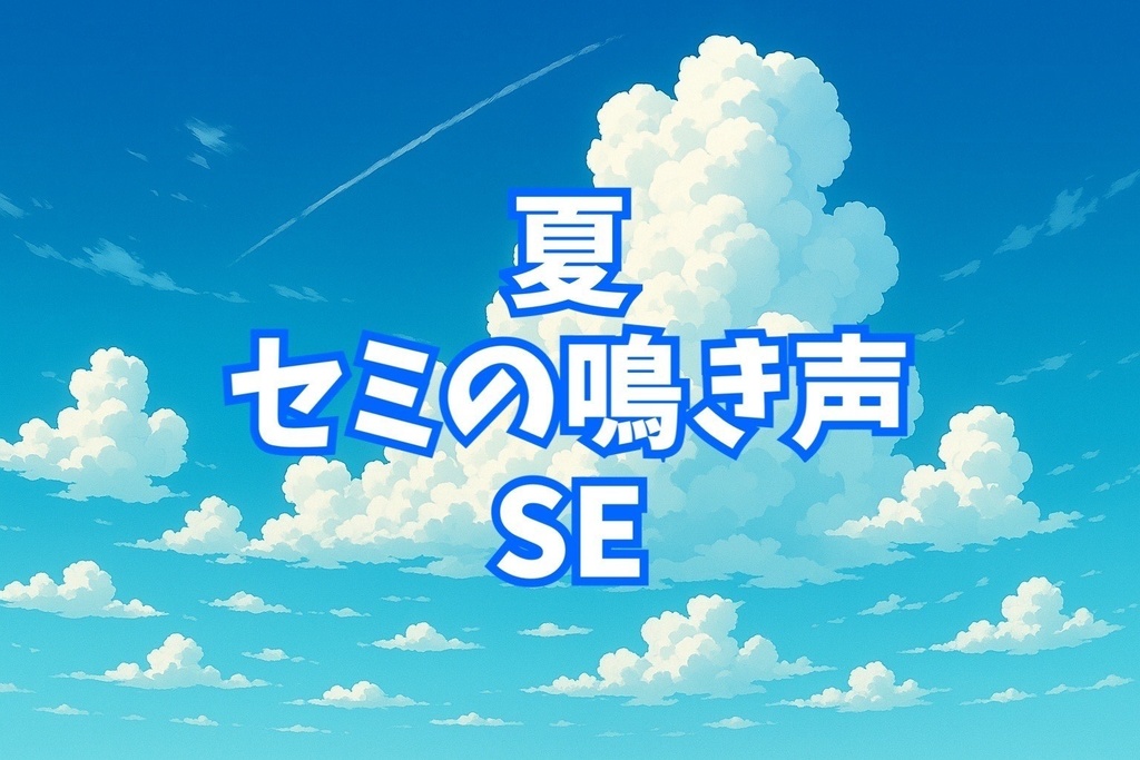セミの鳴き声_効果音
