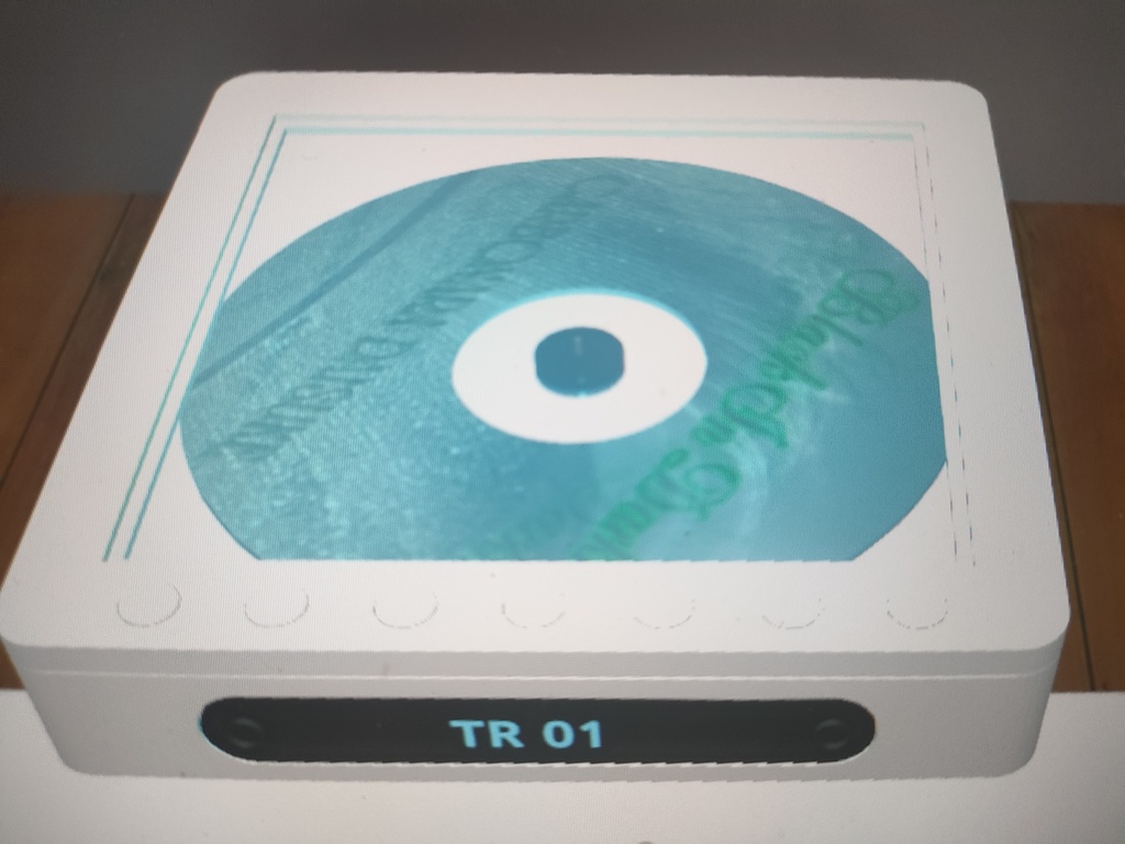 ポータブルCDプレーヤー(CRF02)