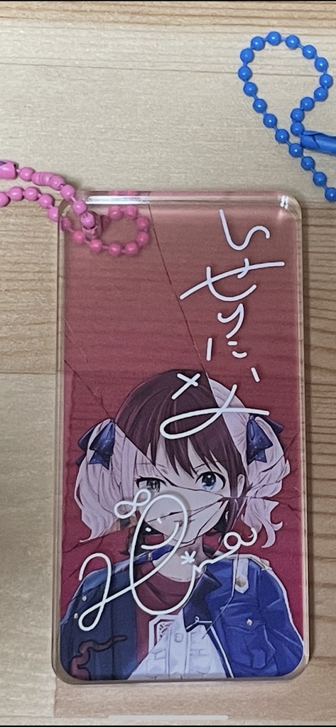 仁菜ヒナ合同用表紙絵アクリルドミノ（ピンク）