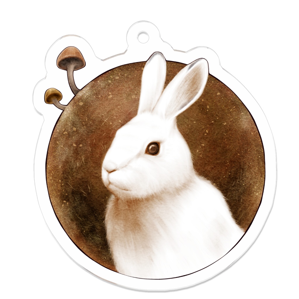 ウサギ愛 with トフンタケ アクリルキーホルダー