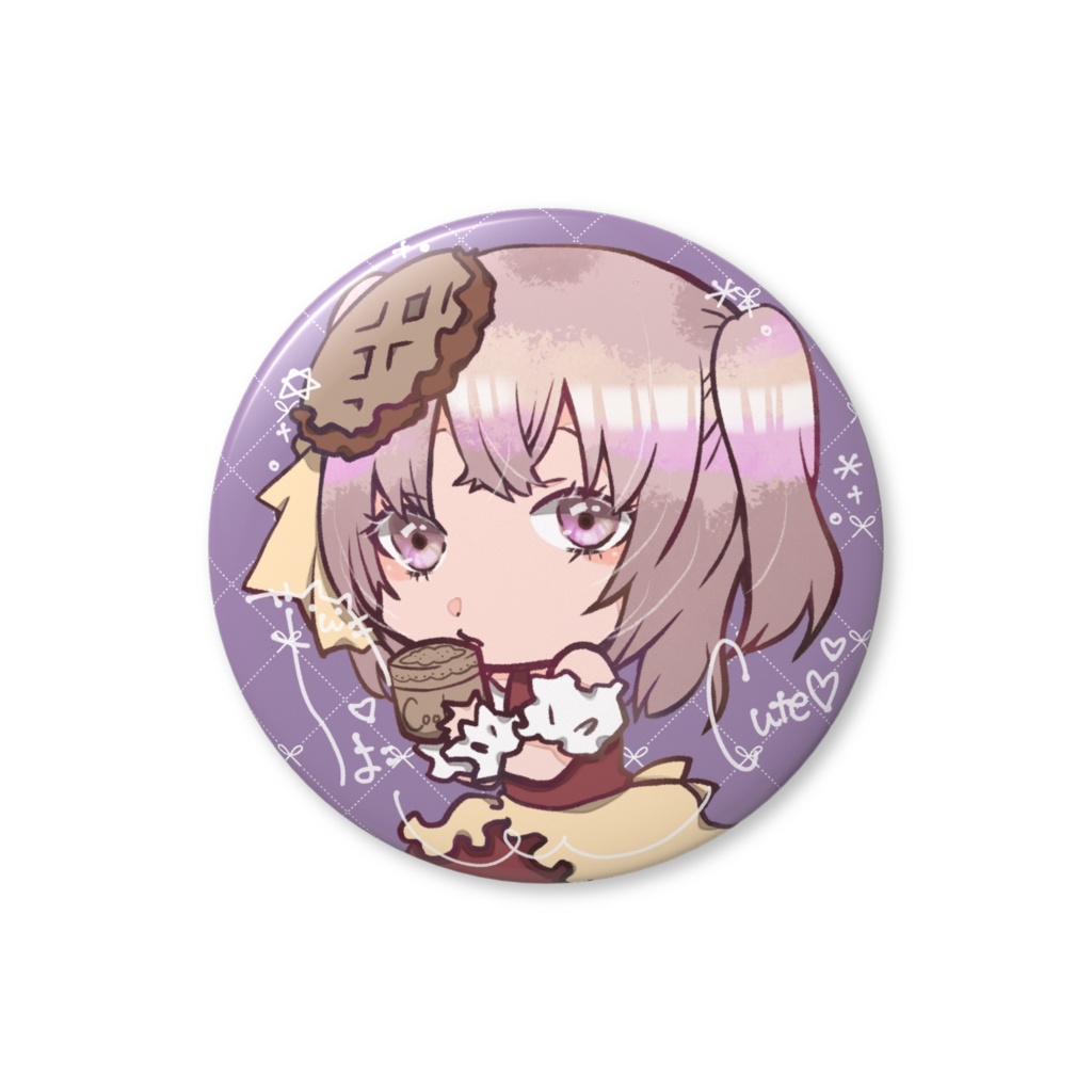 【工場から】ぼっちお茶会☕缶バッジ