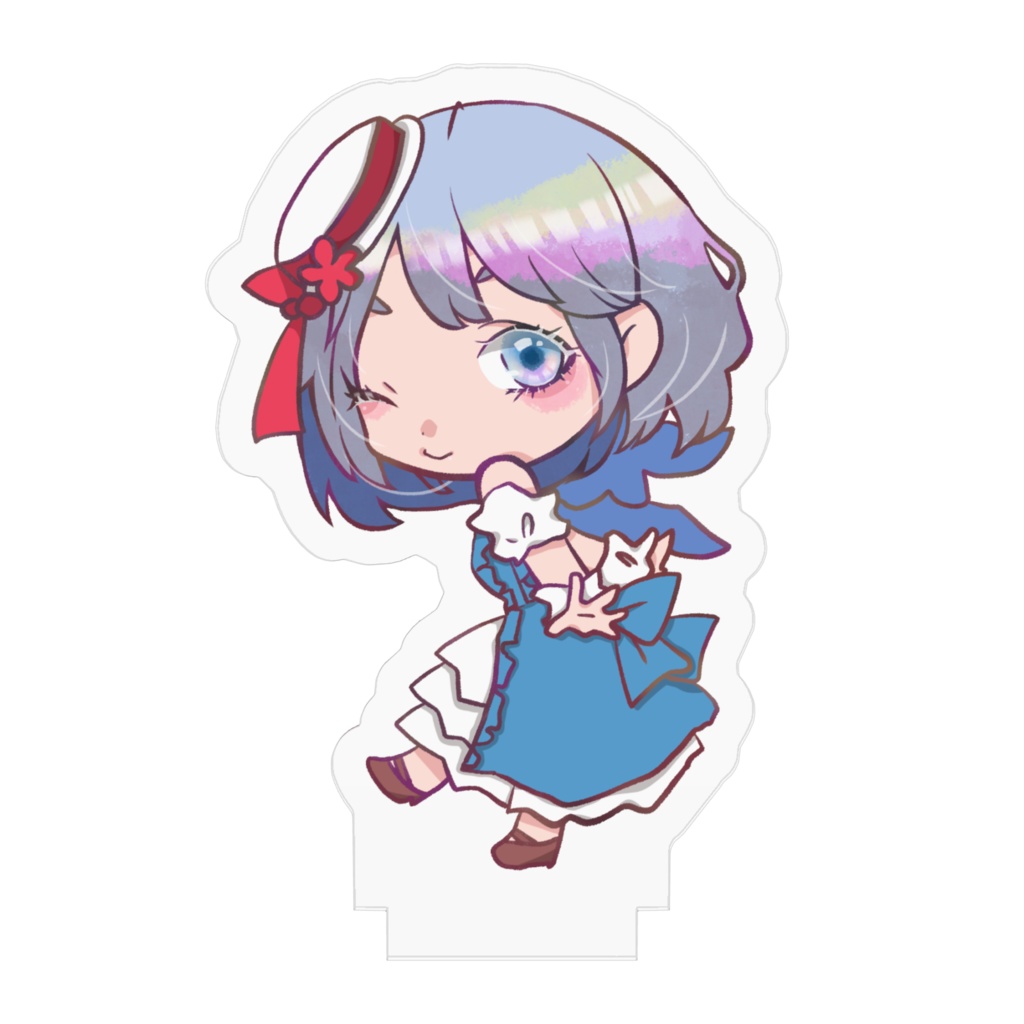 【工場から】青い鳥の女の子💙アクスタ