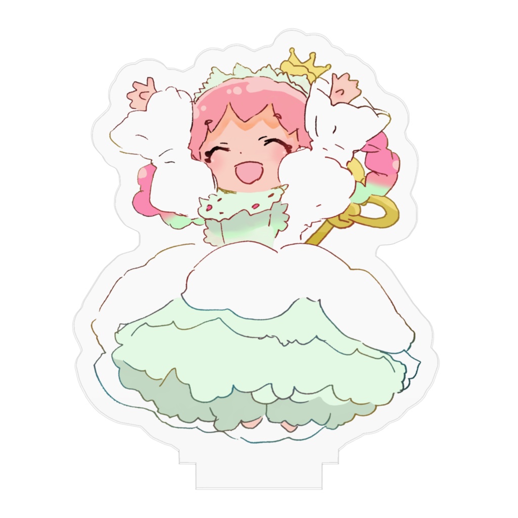 TRANSPARENT DRESS*とうめいどれす*あくりるふぃぎゅあ*|*ACRYLIC FIGURE*