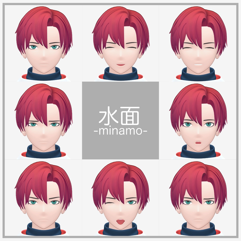 【オリジナル3Dモデル】ソラ -sora-