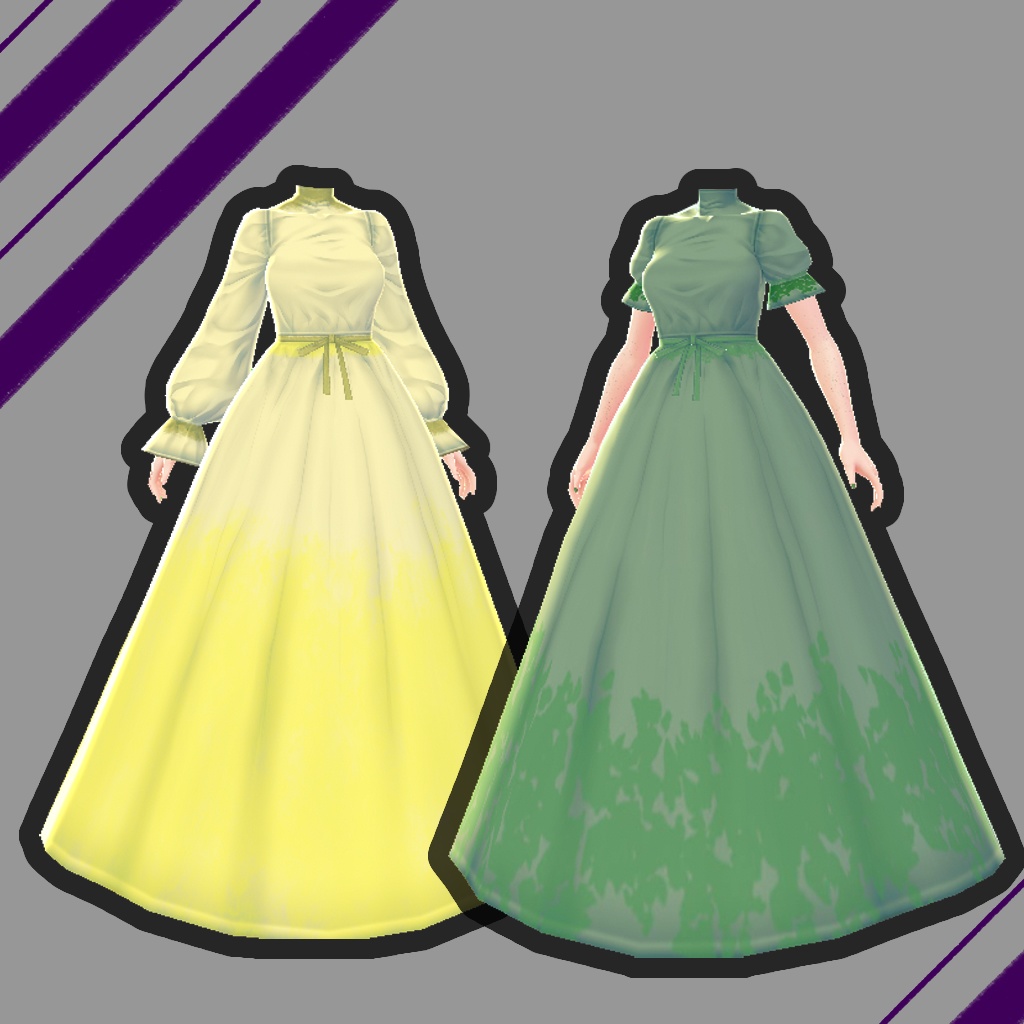 2 Long Dresses | 2ロングドレス