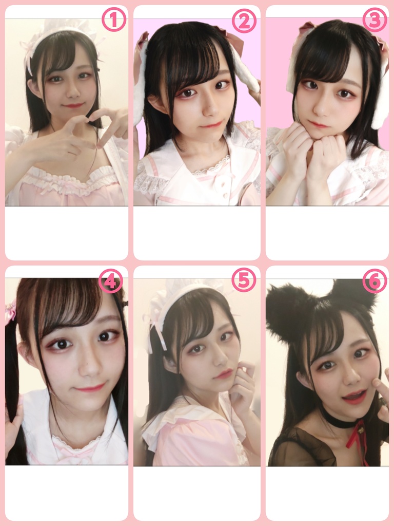 選べる!チェキ風ブロマイド【全6種】