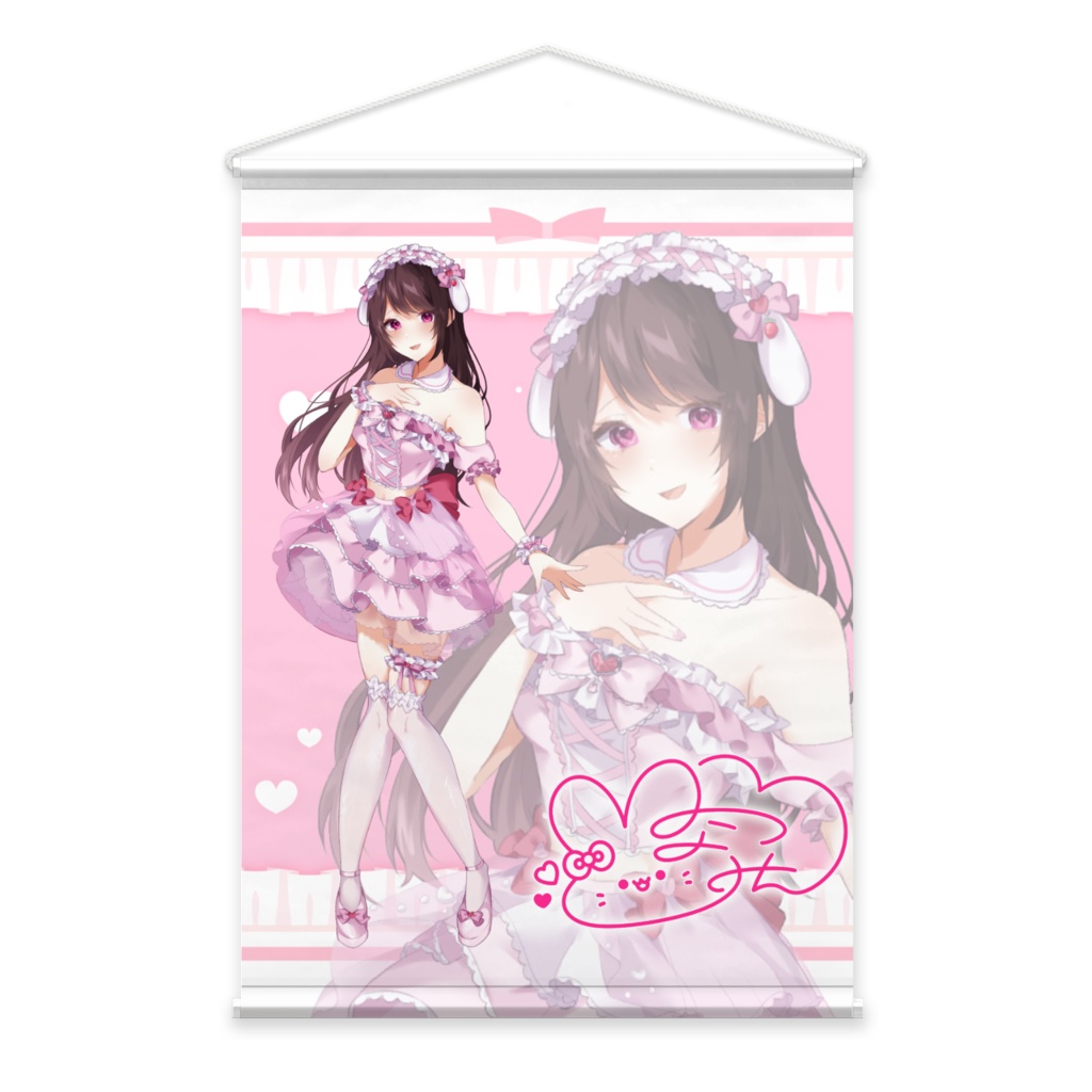なつみんサイン入りタペストリー【千住奈都美誕生日2023】