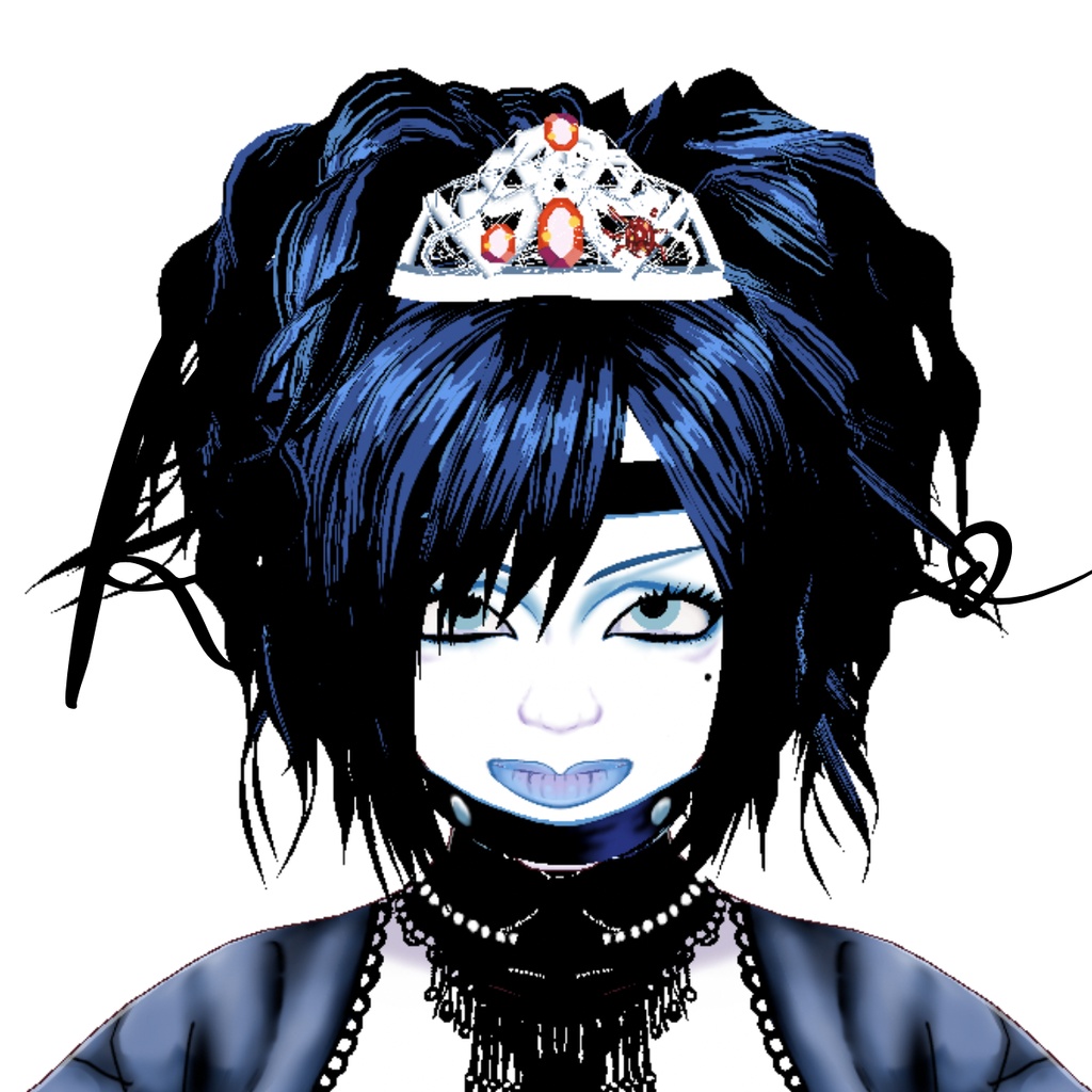 【VROID】V-kei Schwarz Stein Kaya inspired model!~