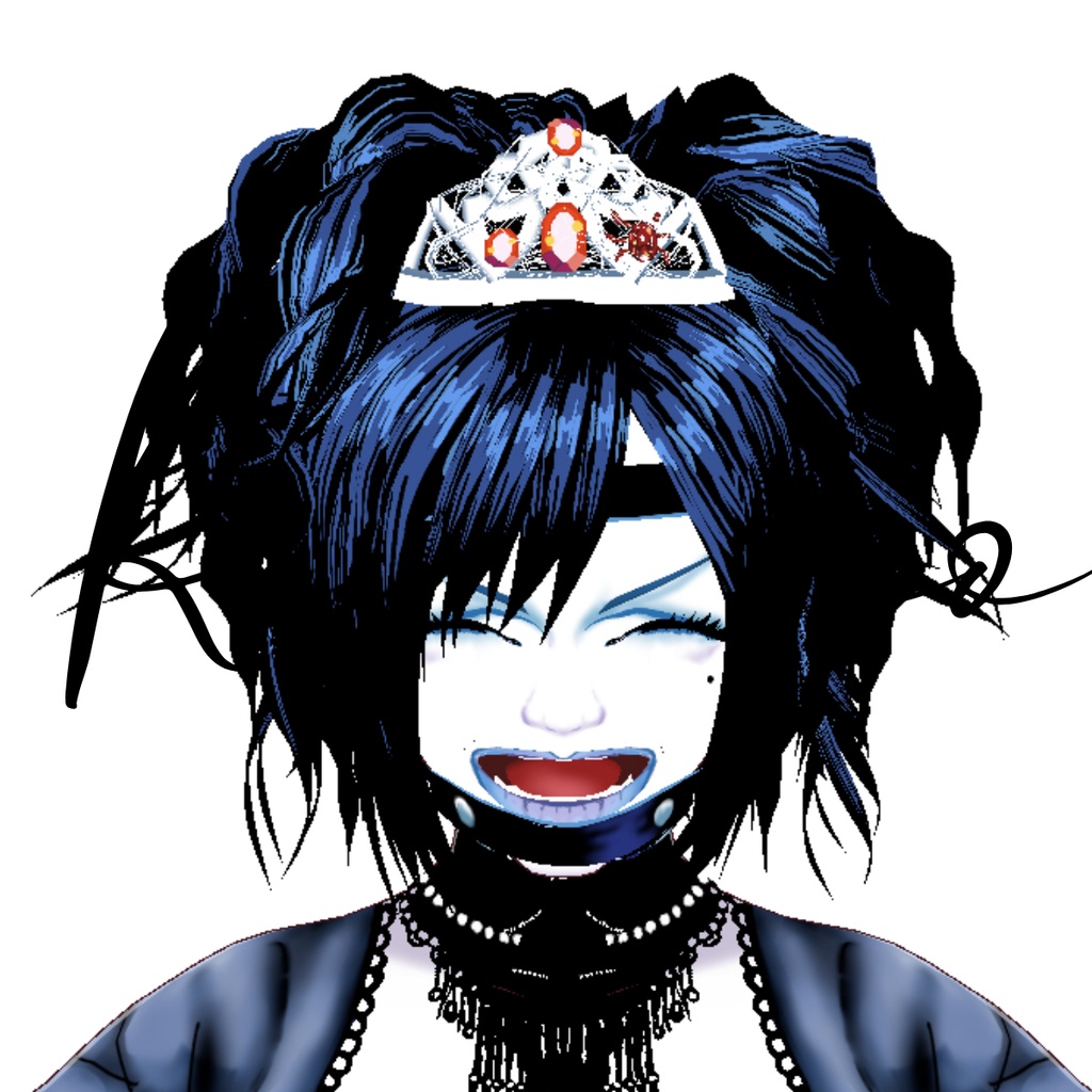 【VROID】V-kei Schwarz Stein Kaya inspired model!~