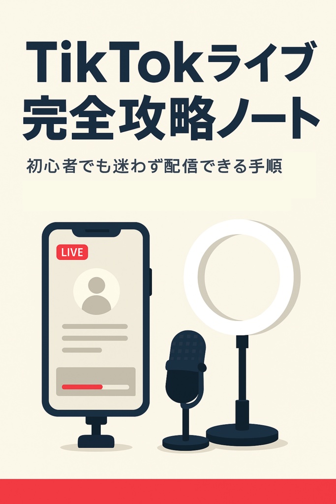ゼロから始めるTikTok配信完全マニュアル