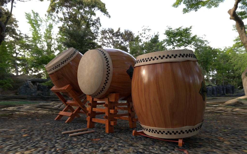 和太鼓セット(篠笛付き)