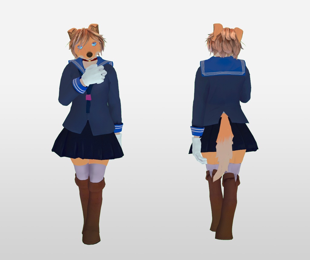 【オリジナル3Dモデル】Gaura / ガウラ