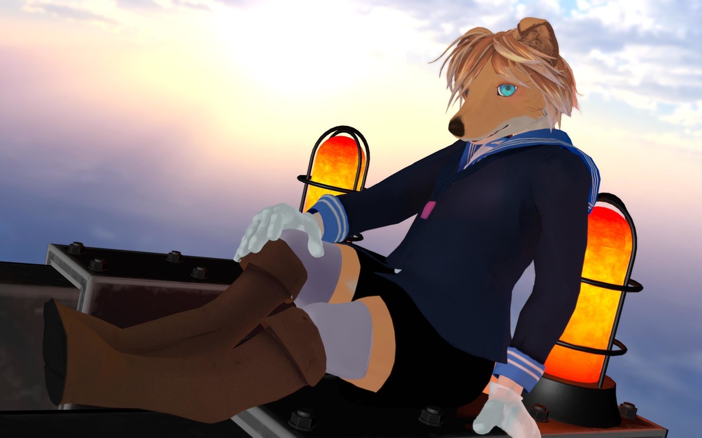 【オリジナル3Dモデル】Gaura / ガウラ