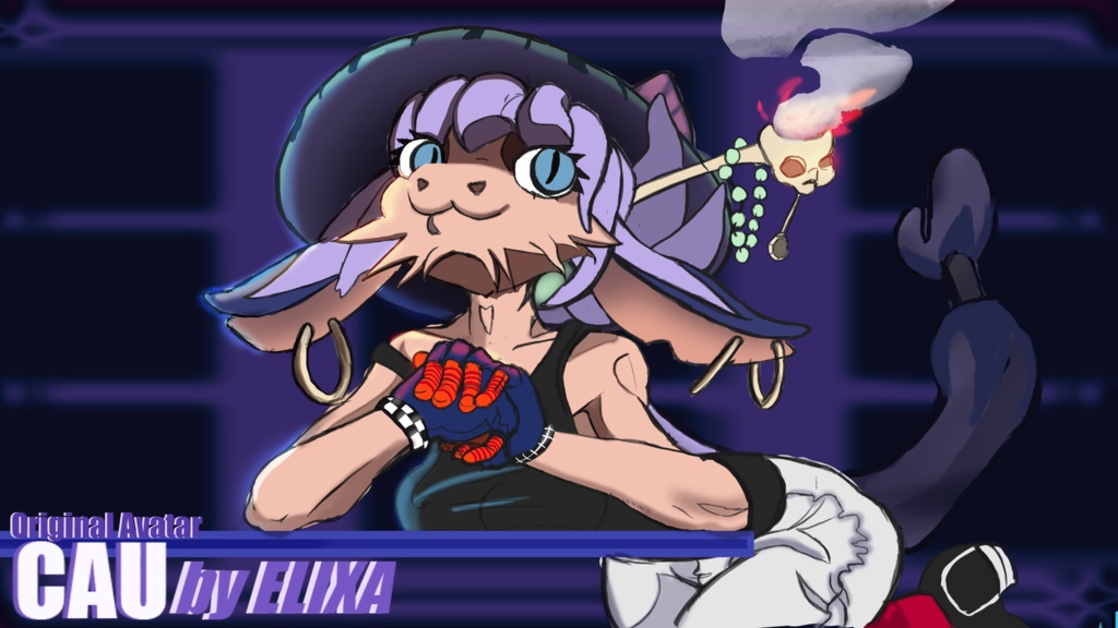 "Cau" Original Avatar for VRChat.(Avatar3.0)