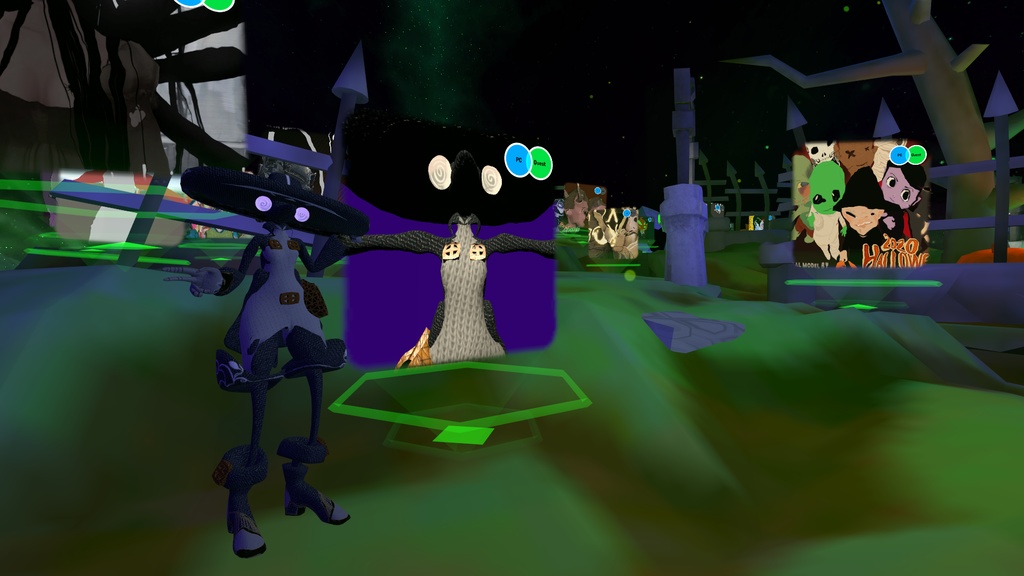 "Scare Crow Birdy" VRChat Spookality2020 Avatar by ELIXA