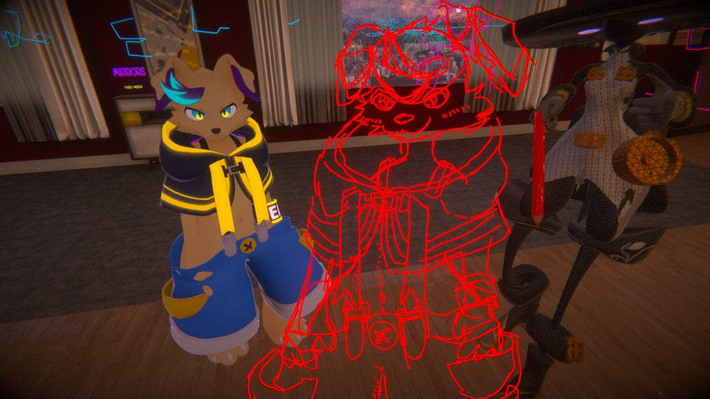 "Scare Crow Birdy" VRChat Spookality2020 Avatar by ELIXA