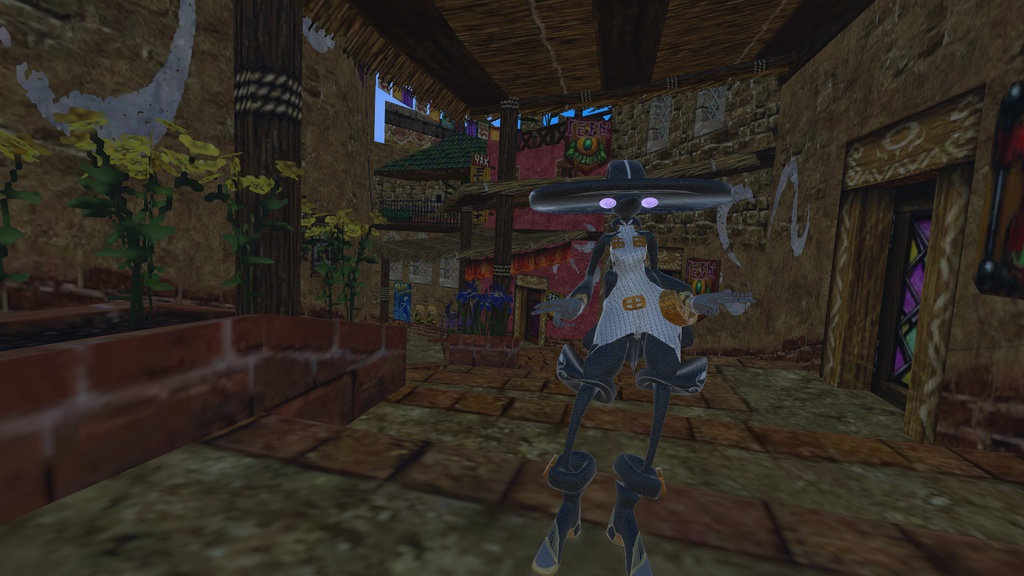 "Scare Crow Birdy" VRChat Spookality2020 Avatar by ELIXA