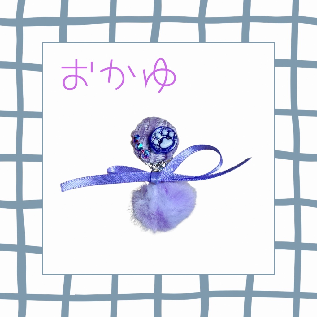 ゲマズ概念イヤリング（猫又おかゆ）