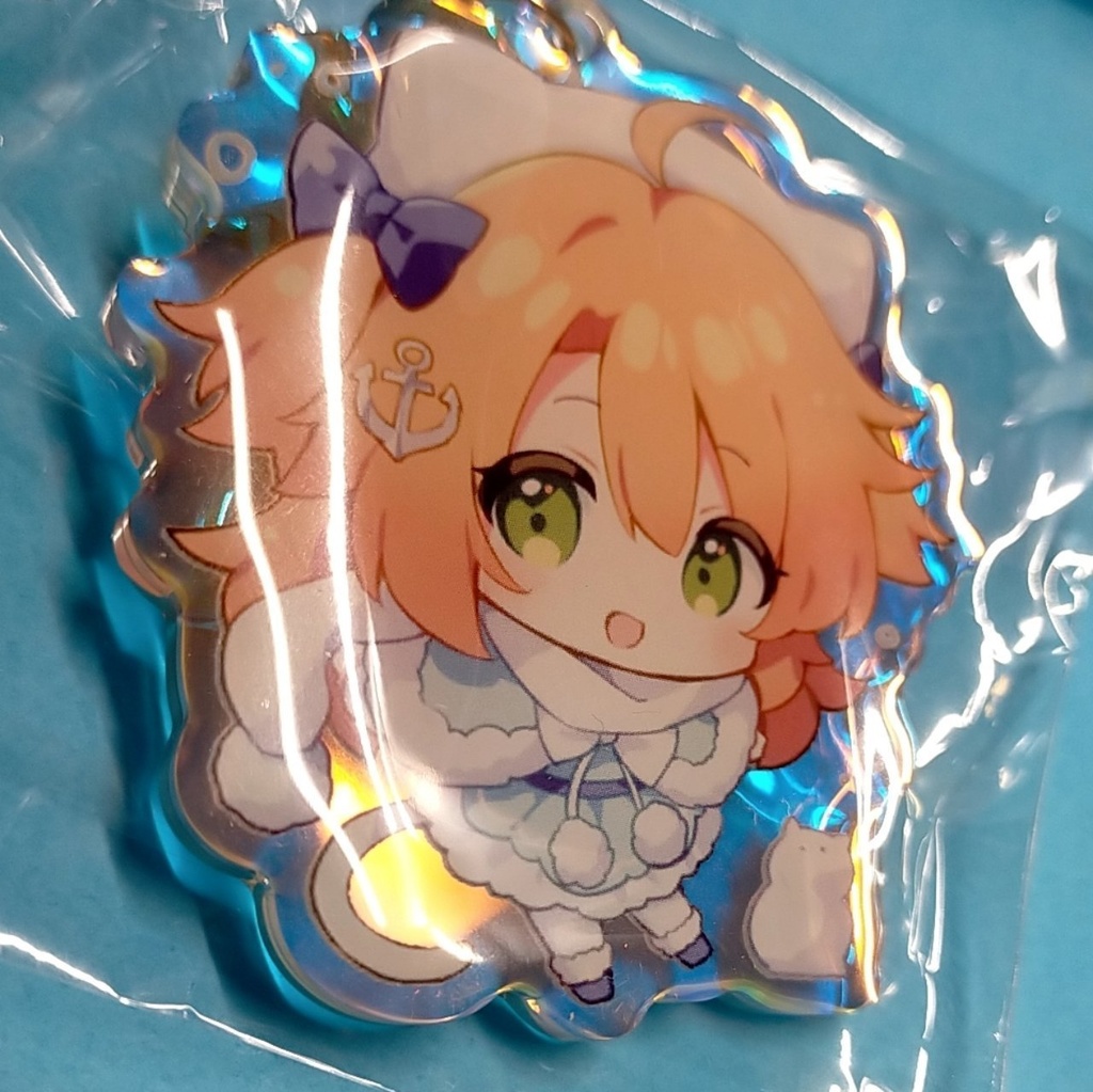 なゆちゃんオーロラアクキー