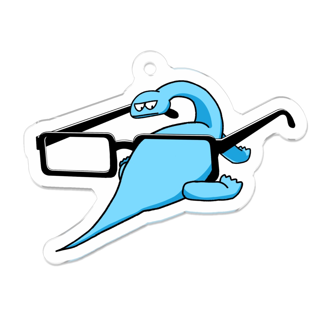 はさまるきょうりゅう(メガネ)