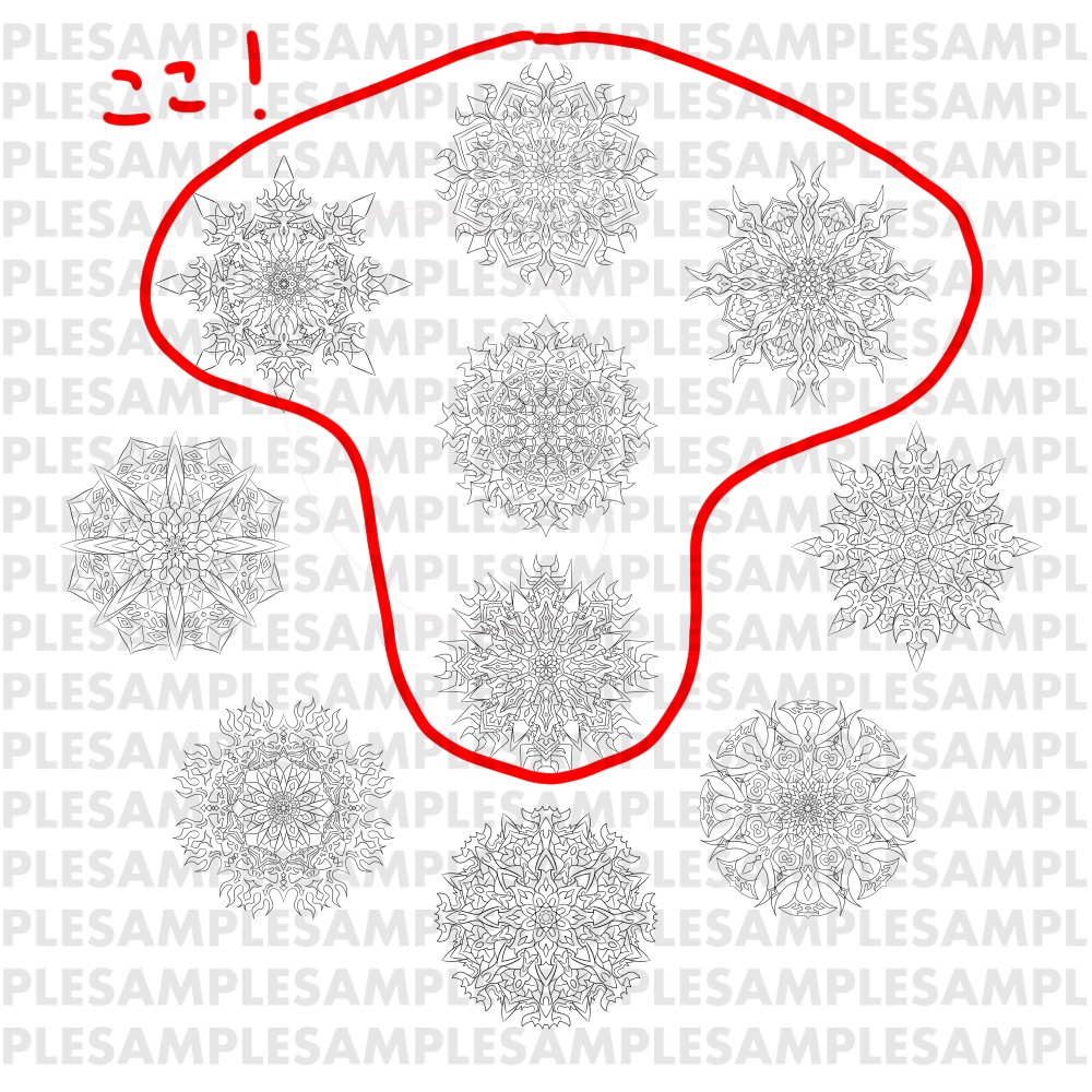 【線対十忿怒尊ぬりえ】十忿怒尊(東)