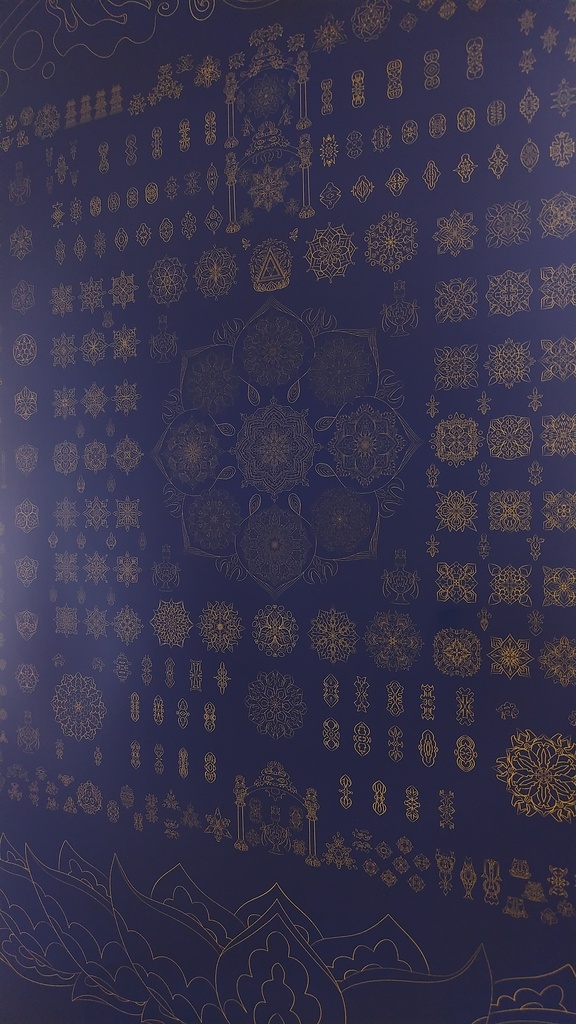 線対胎蔵曼荼羅ポスター