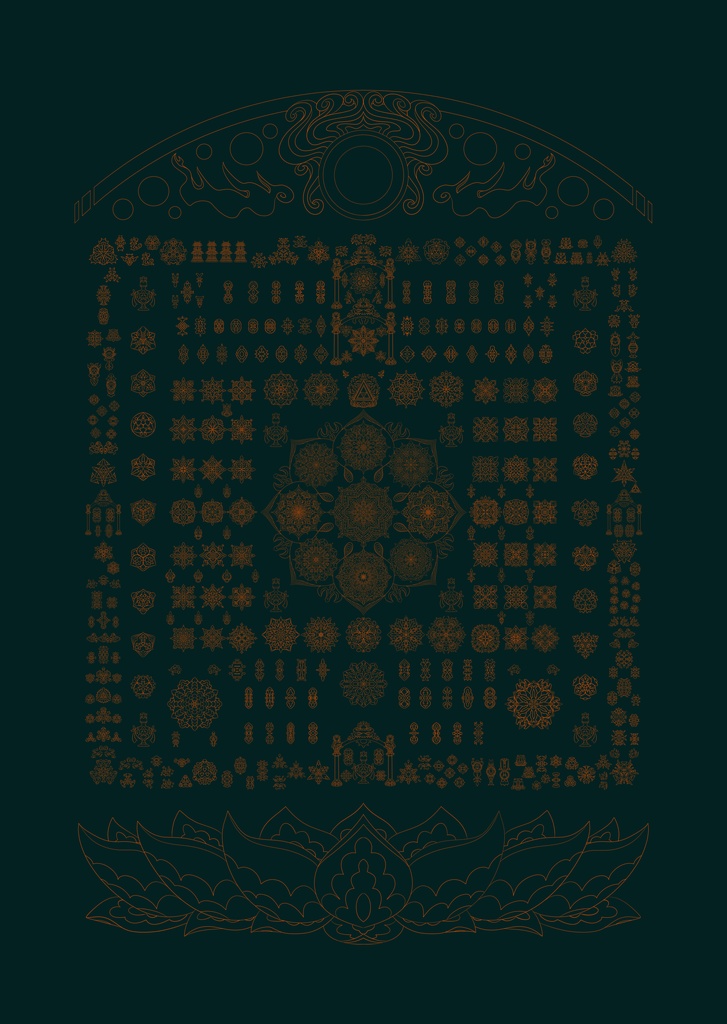 【ダウンロード】線対胎蔵曼荼羅