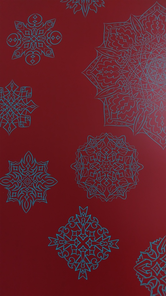 線対薬師瑠璃光曼荼羅ポスター