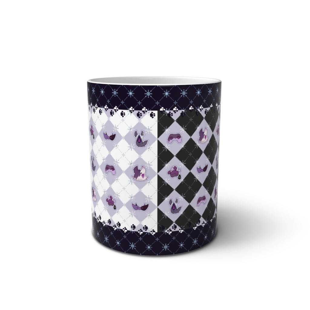 モノクロ マグカップ(ウズVer)【アマノエ/ゲーム実況者】