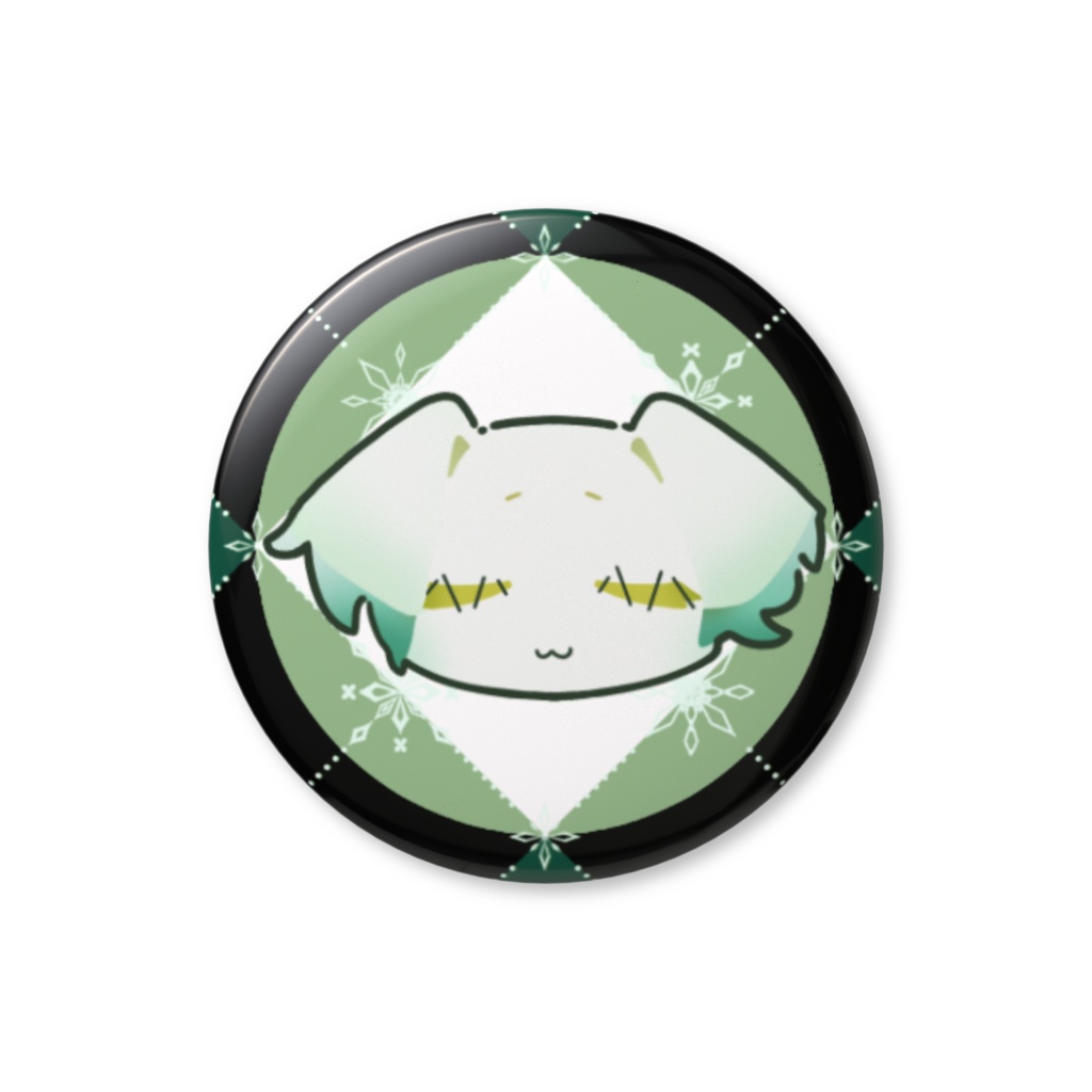 れびぬい 缶バッジ32ｍｍ（ぬい）【アマノエ／ゲーム実況者】