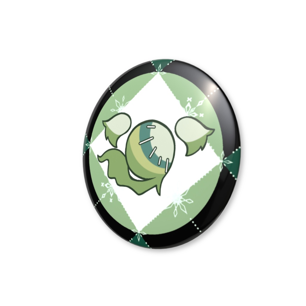 れびぬい 缶バッジ56mm(シンボル)【アマノエ/ゲーム実況者】