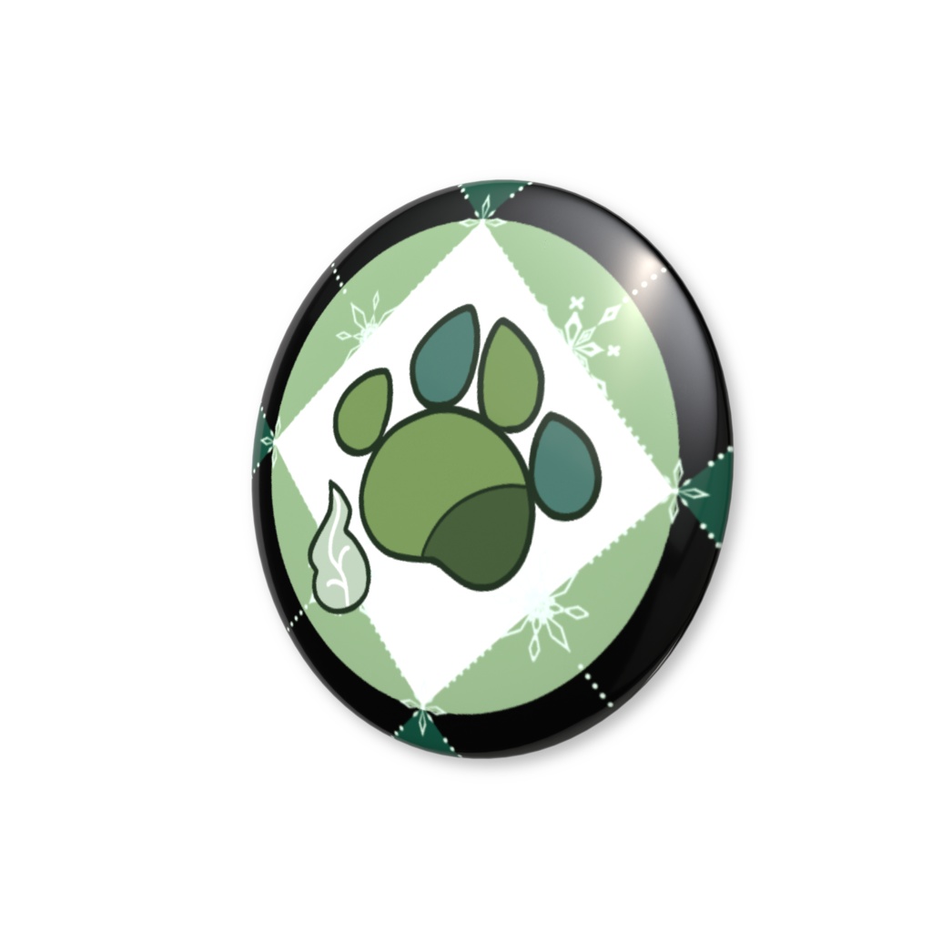 れびぬい 缶バッジ56mm(ぷに)【アマノエ/ゲーム実況者】