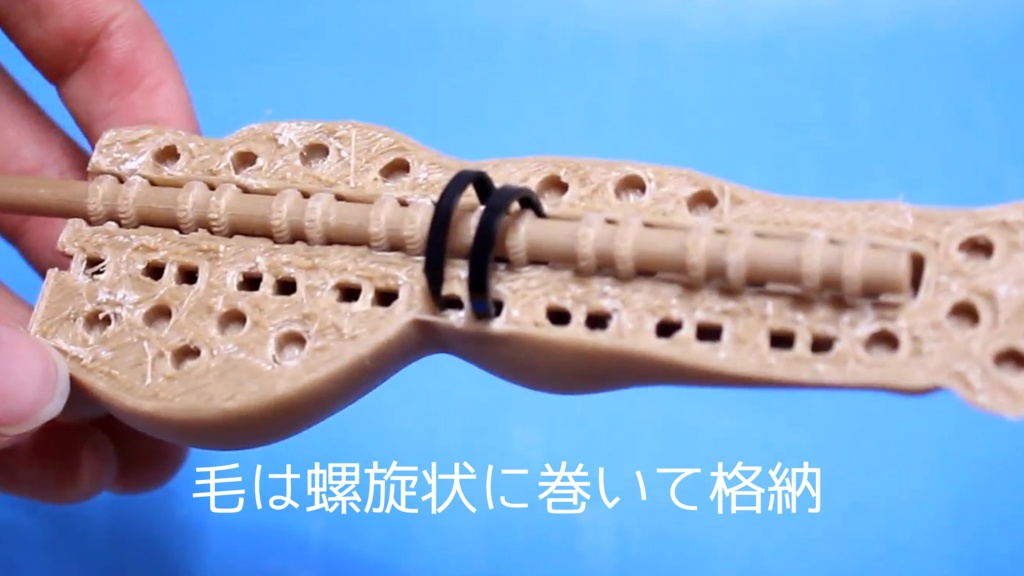 【初詣に行けない人へ】 発毛腕(八ツ毛腕) 8本の毛が発毛する腕 初詣