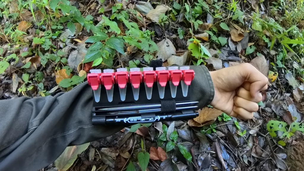 腕部装着型土壌動物採集器 マイクロチューブ汎用型【送料込み】