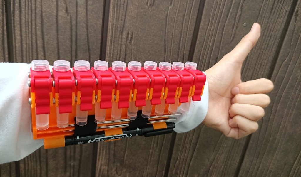 腕部装着型土壌動物採集器　SSIbioスクリューキャップマイクロチューブ専用型【送料込み】