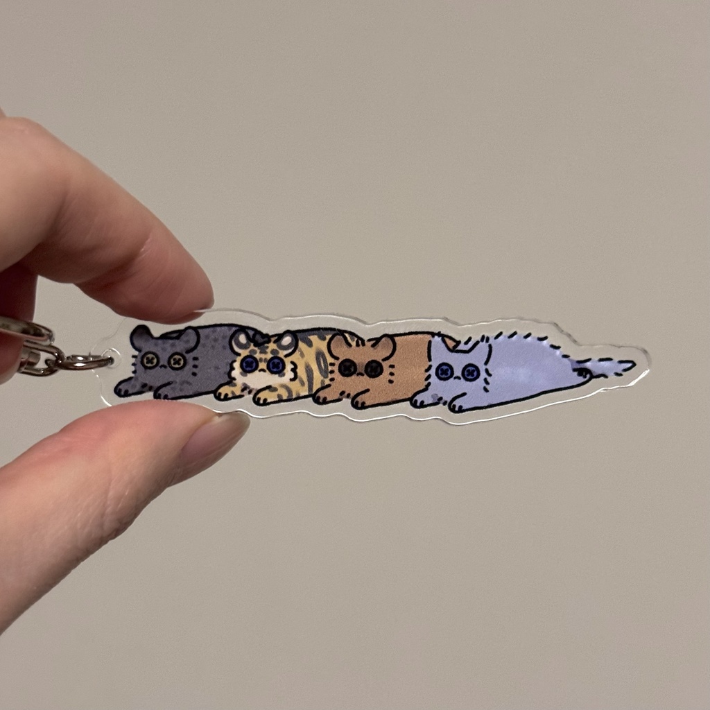 モフぬいアクキー