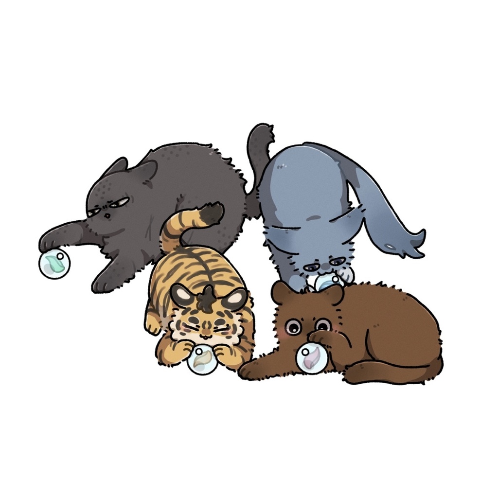 四少シールセット