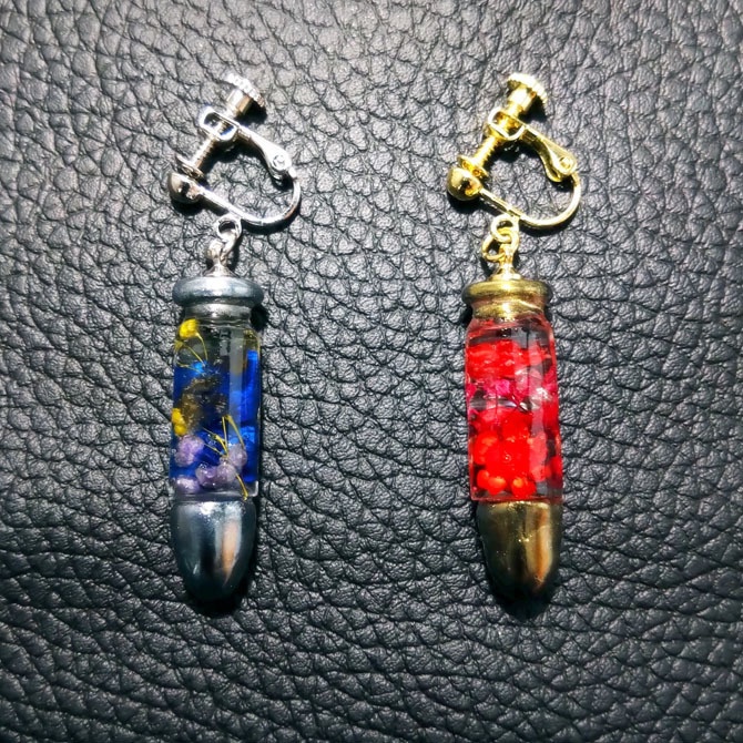 風花の弾丸|耳飾り