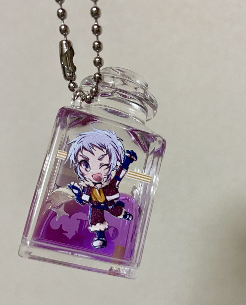 【New!】アクリルリキッドキーホルダー