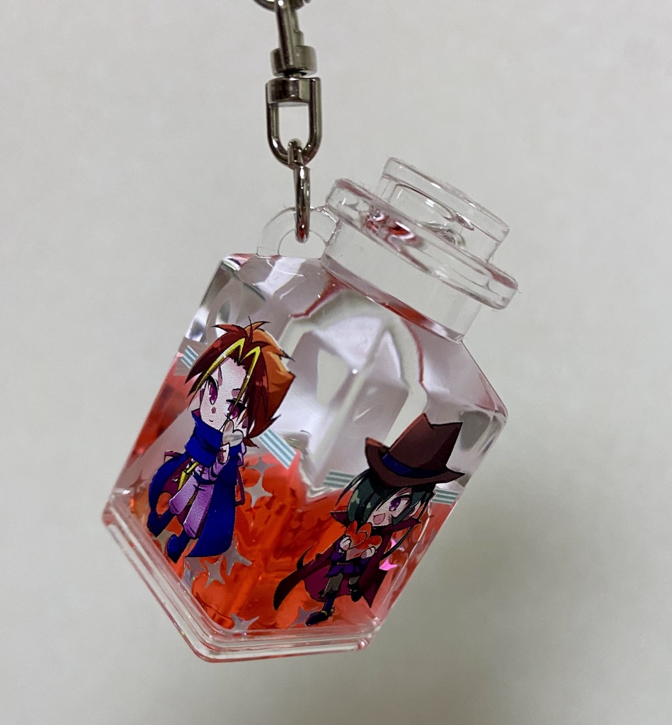 【New!】アクリルリキッドキーホルダー