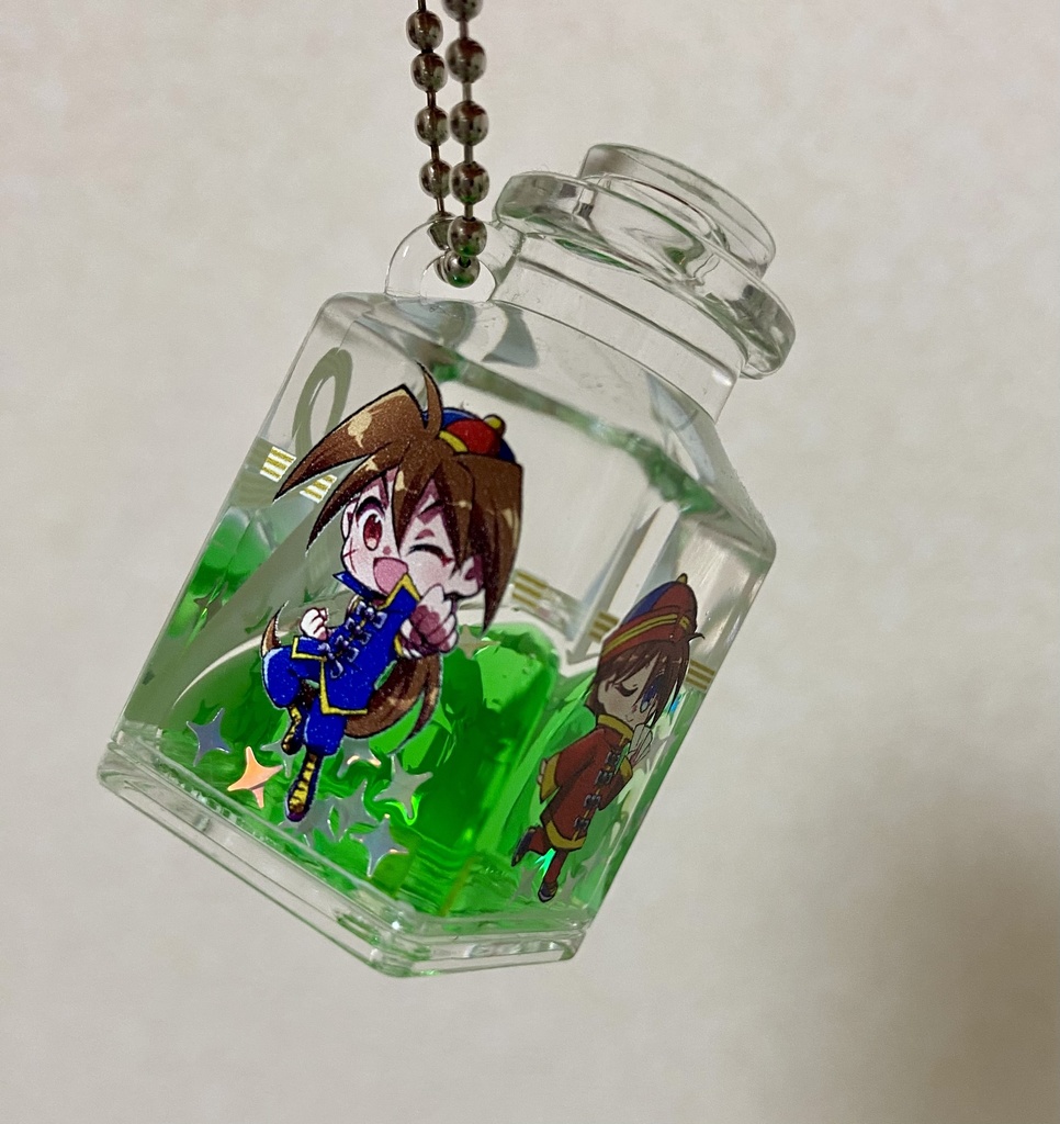 【New!】アクリルリキッドキーホルダー