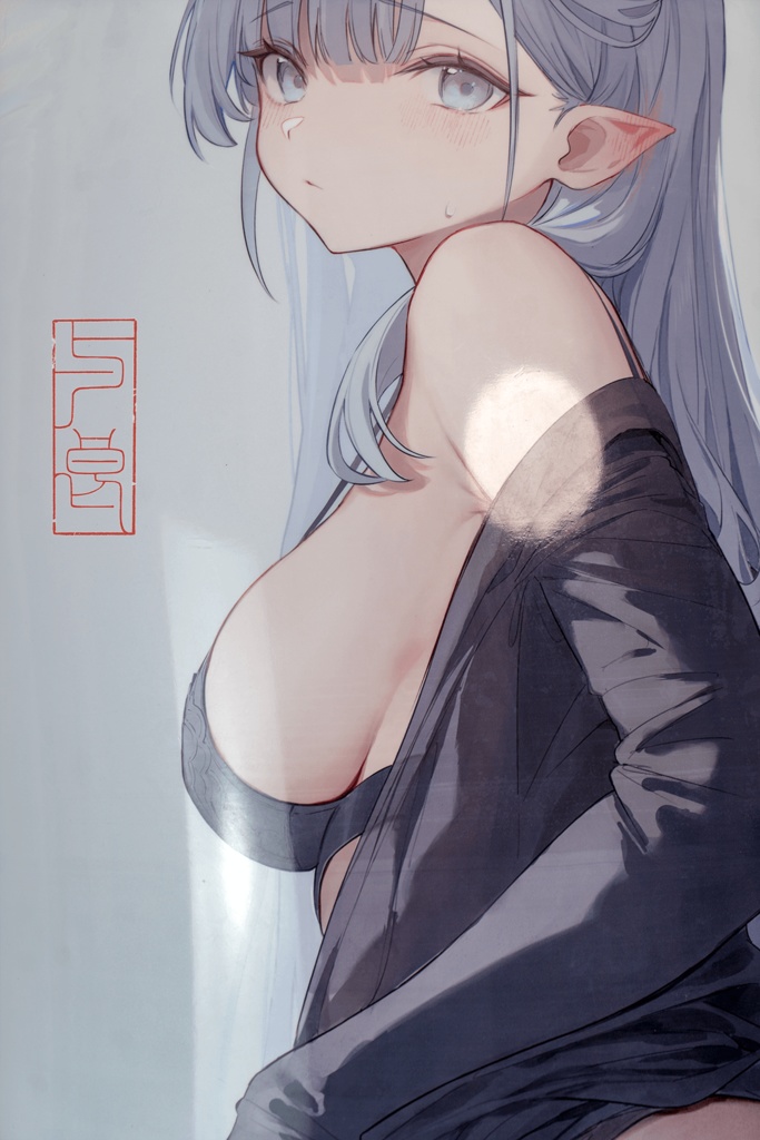 TheaのBlack and Whiteがテーマの抱き枕 @Nekojira