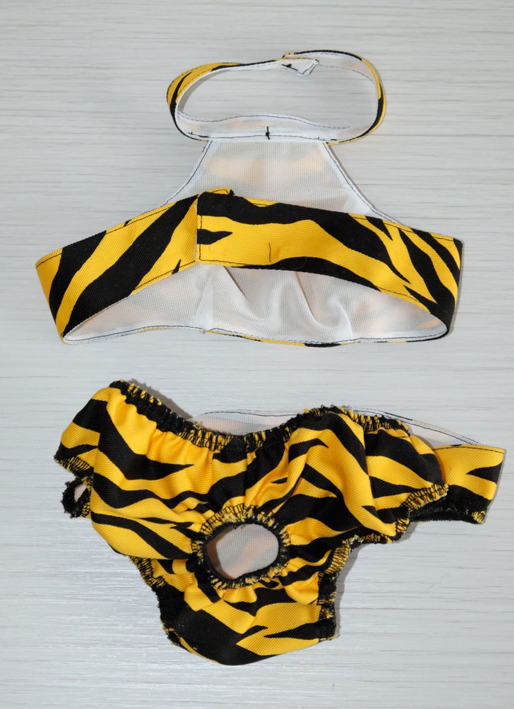 けものひめ 寧々用 ホルターネックタイプ 虎縞水着