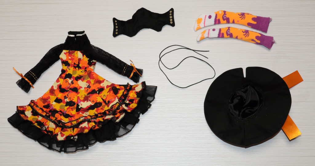 MDD向け ハロウィン ドレスセット(旧デザイン仕様・アウトレット)