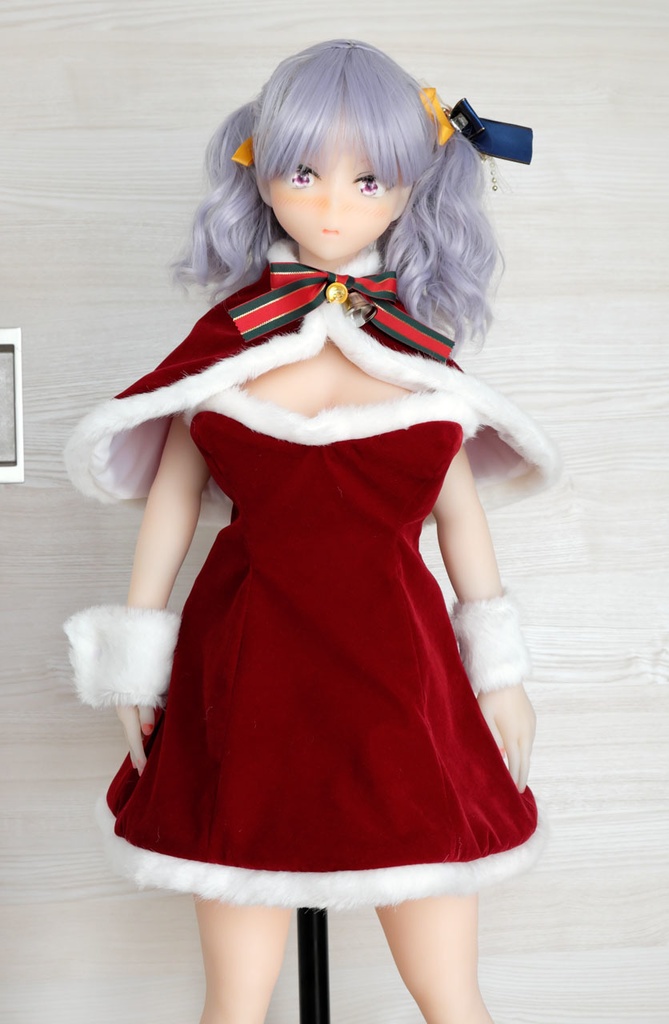 90cmサイズ 色気美人 ドール向け サンタ風ミニワンピースセット