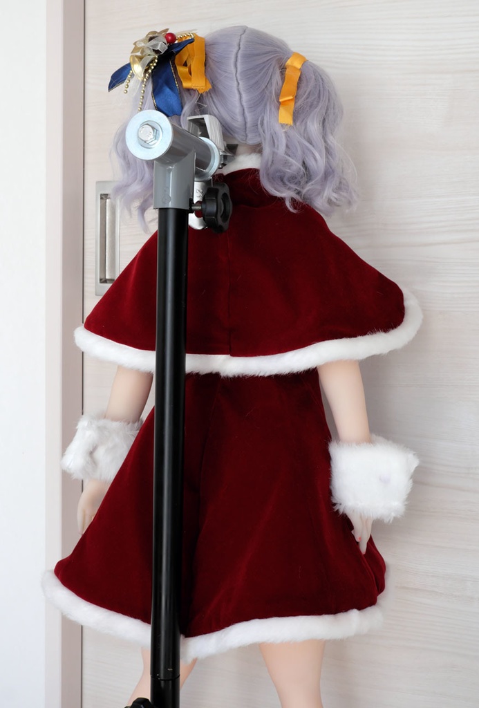 90cmサイズ 色気美人 ドール向け サンタ風ミニワンピースセット