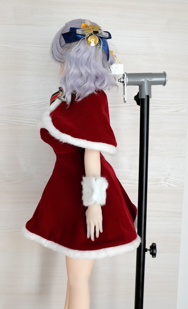 90cmサイズ 色気美人 ドール向け サンタ風ミニワンピースセット