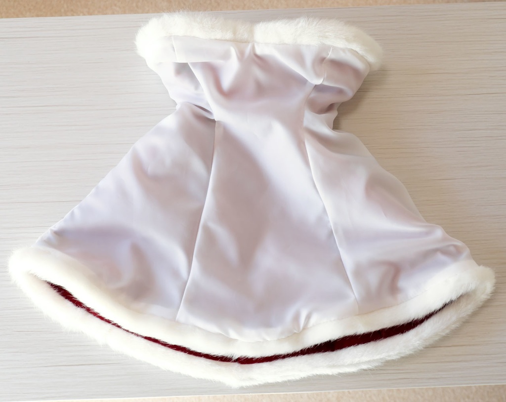 90cmサイズ 色気美人 ドール向け サンタ風ミニワンピースセット